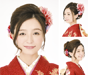 短めヘアが可愛い！ふんわりアップ